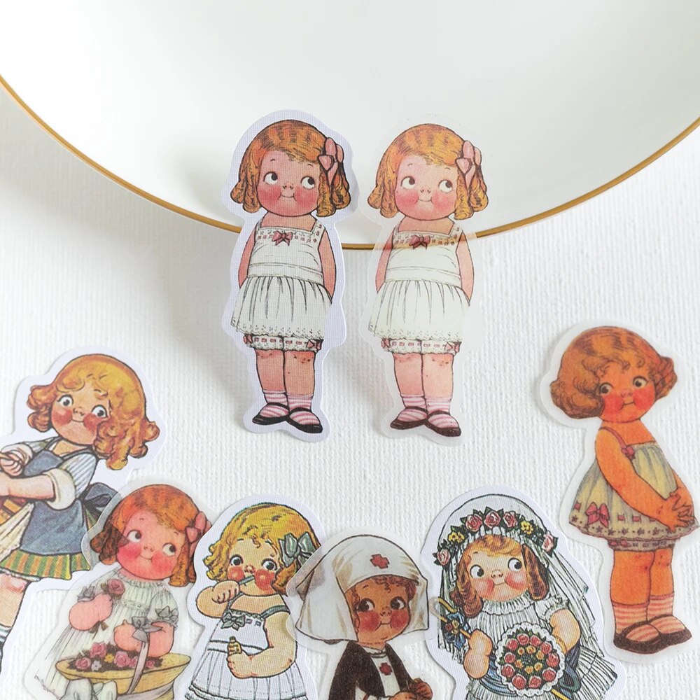 40%20s/1lot%20kawaii%20Stationery%20Stickers%20Tomato%20doll%20Diary%20Planner%20junk%20journal%20Decorative%20Scrapbooking%20DIY%20Craft%20Stickers%20-%20Image%2010