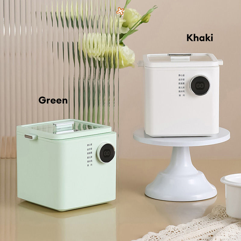 KUDIXIONG Egg cooker egg steamer mini breakfast machine reservation intelligent automatic power off