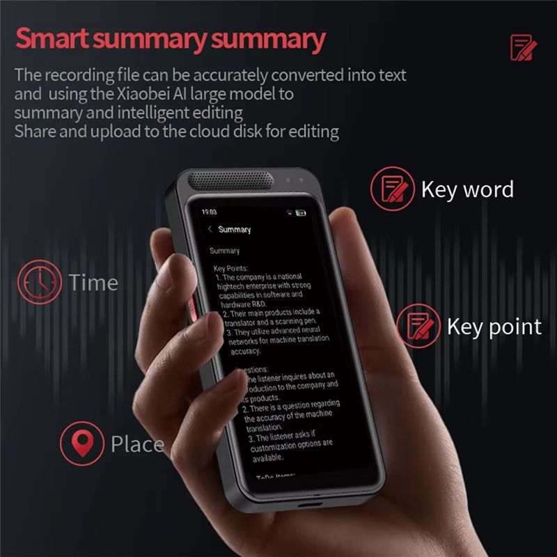 Portable Smart AI Translator Device 16+64G APP Online Offline 134 ...