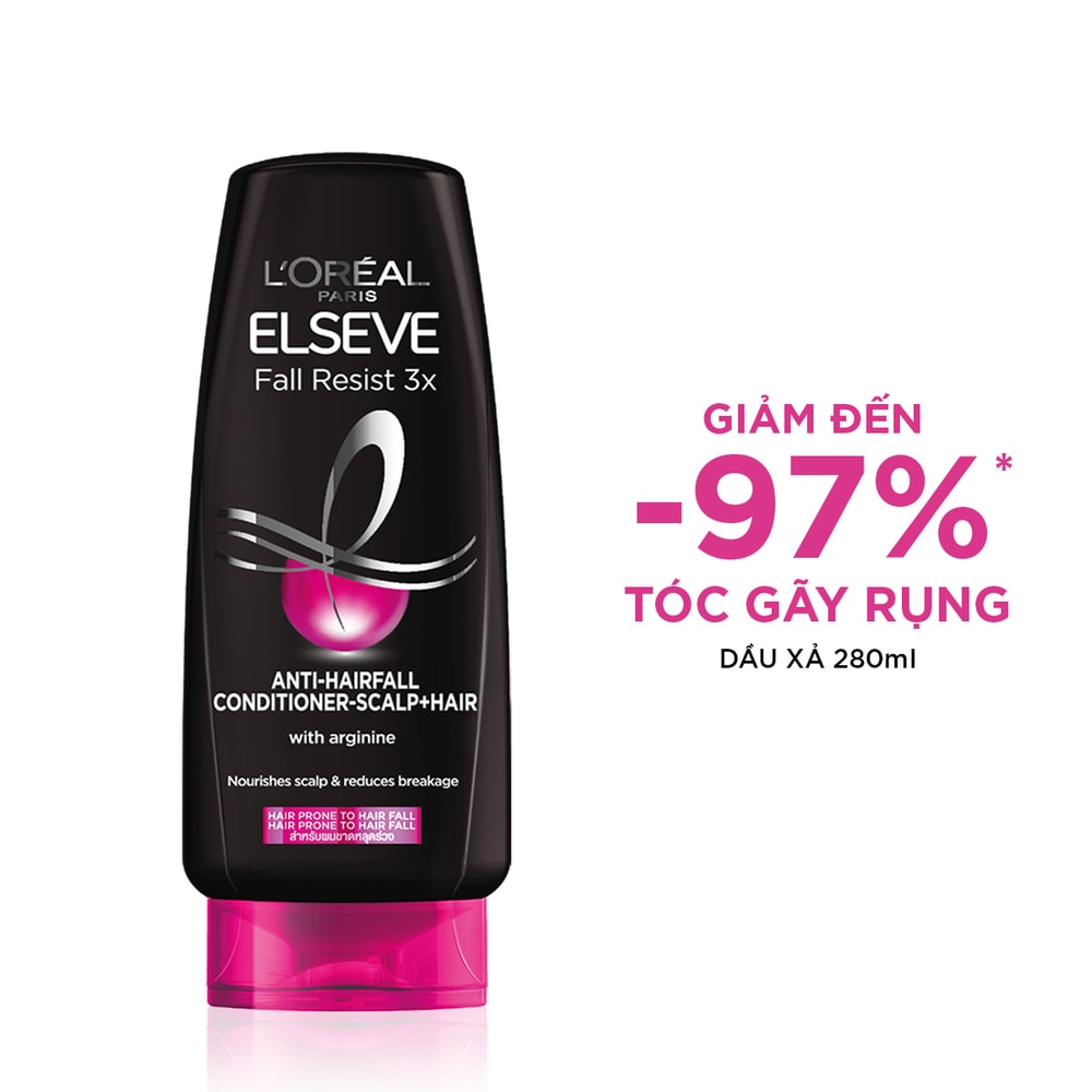 L'Oreal - Dầu xả ngăn gãy rụng tóc L'Oreal Paris Elseve Fall Resist 3X Conditioner