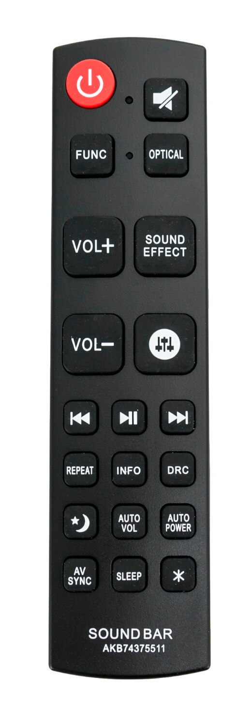 Soundbar Remote Control Replacement Remote Control For LG Sound Bar ...
