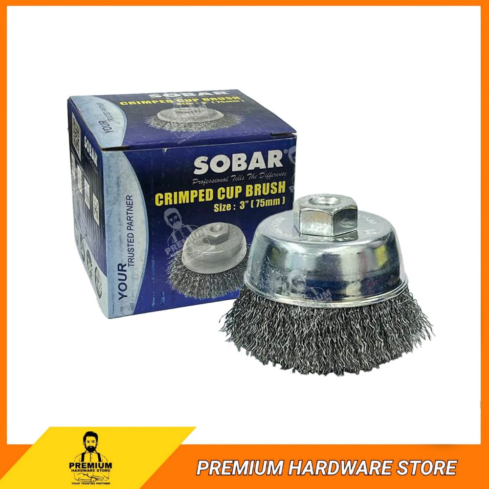 PREMIUM CUP BRUSH 3 INCH (75MM) Lazada