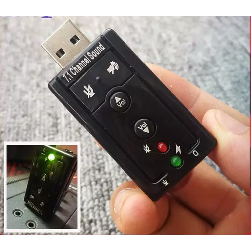 USB ra sound 7.1 3D loại xịn
