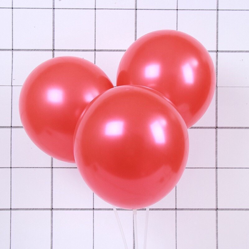 [Sỉ] Bịch 100 quả Bong bóng nhũ size 10’