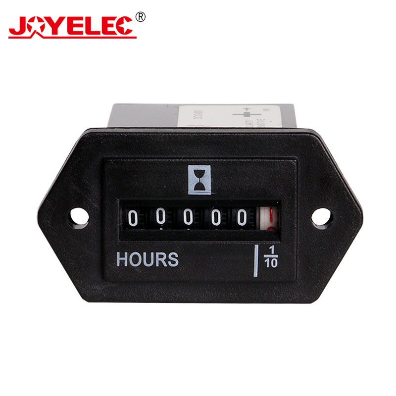 【Hot item】 SYS-1 6 Digits 100-250V AC220v Hour Meter digital industrial Complete Sealed Quartz Timer Counter Mechanical hours counter.