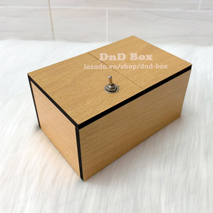 [HCM] Đồ chơi hộp vô dụng - Original Useless Box - Don't Touch Box - Troll box