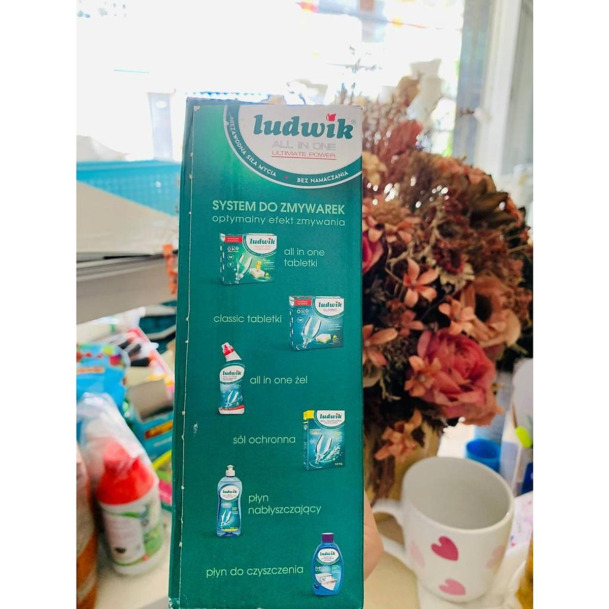 Viên rửa bát Ludwik All in one 50 viên