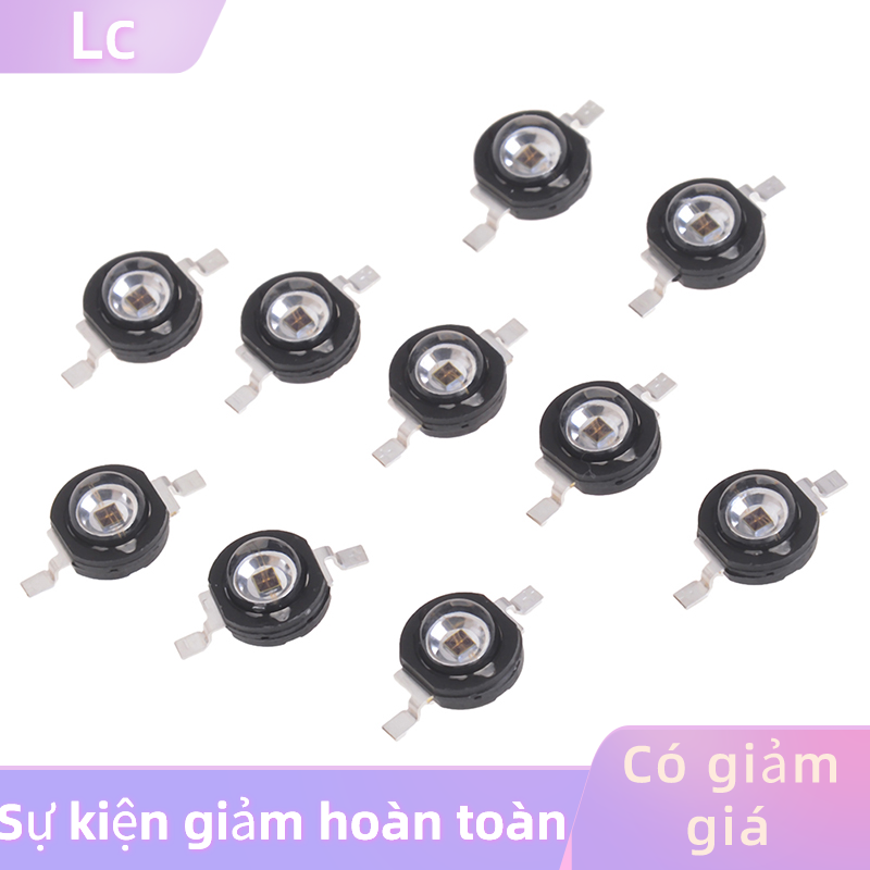 🎉✨🎁lc đèn led hồng ngoại 850nm led công suất cao 3w 3w cho camera quan sát ban đêm tự làm