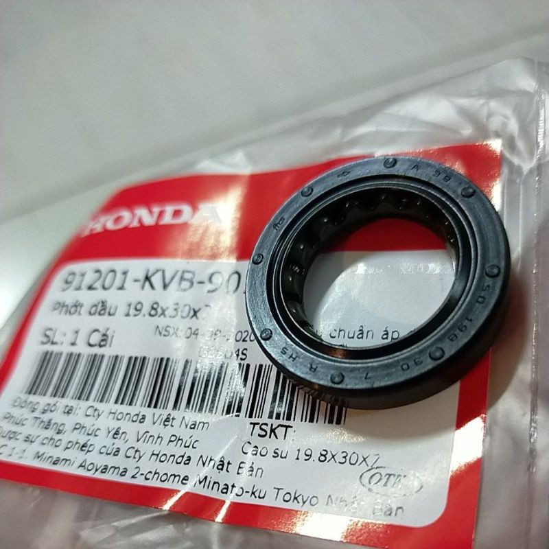 Phốt mâm lửa 19.8*30 honda ab air blade 110/ click 110/ lead 110