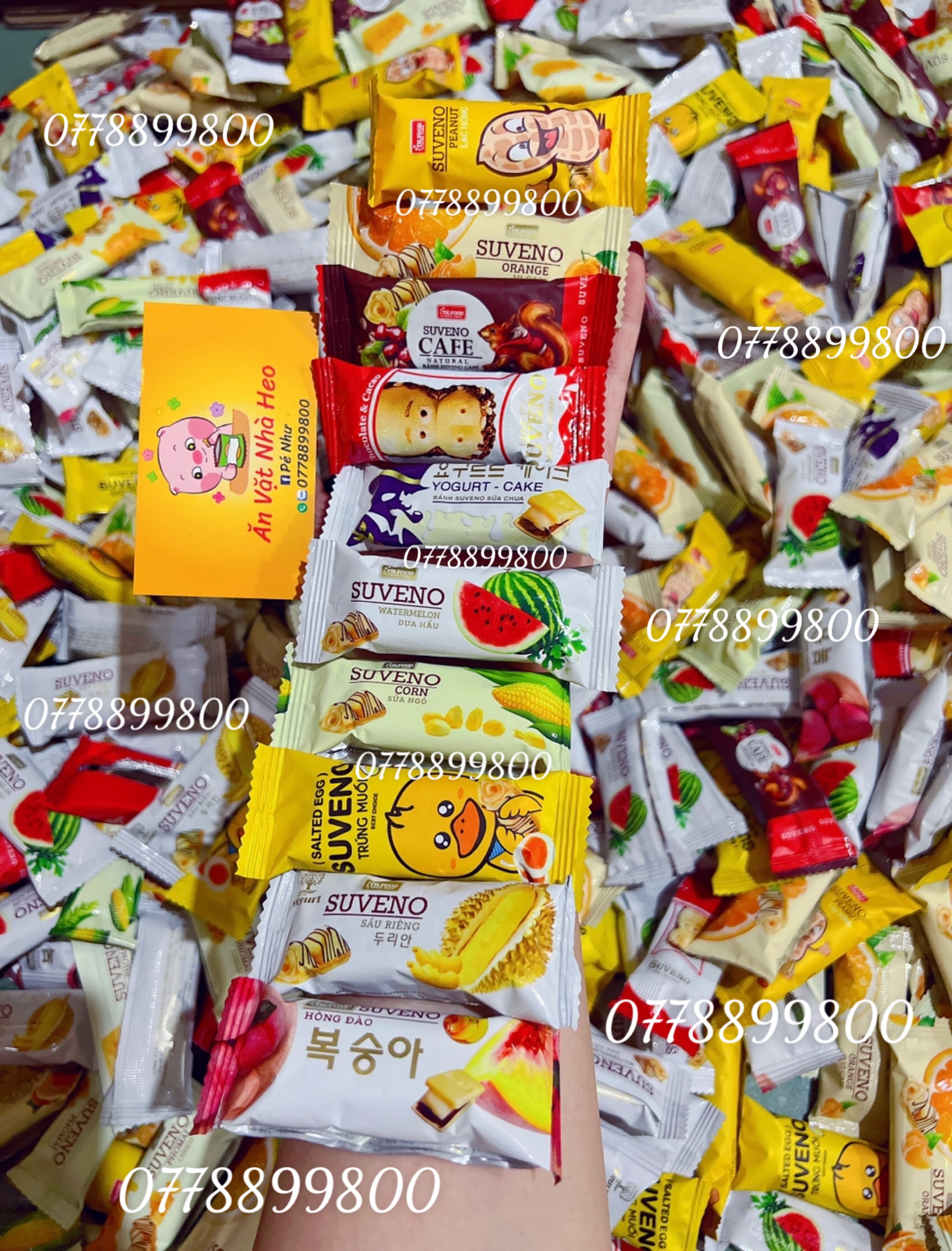 1 cái bánh sữa chua giòn