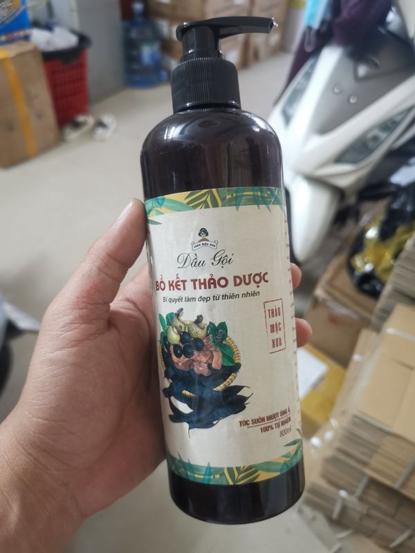 Gội bồ kết thảo dược 500ml