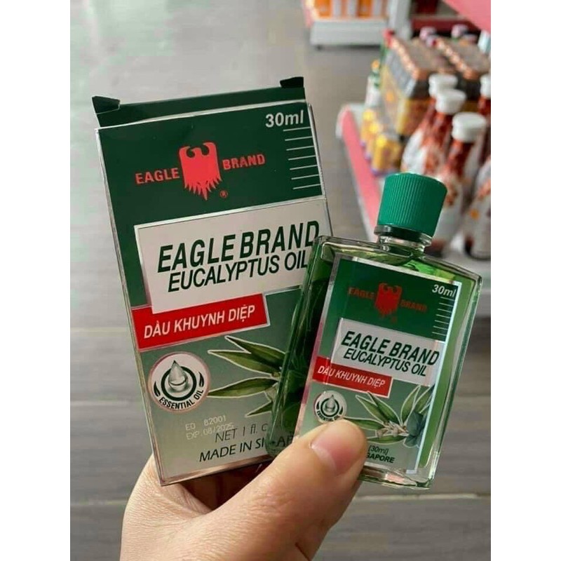 [HCM]Dầu Khuynh Diệp Con Ó Singapore 30ML