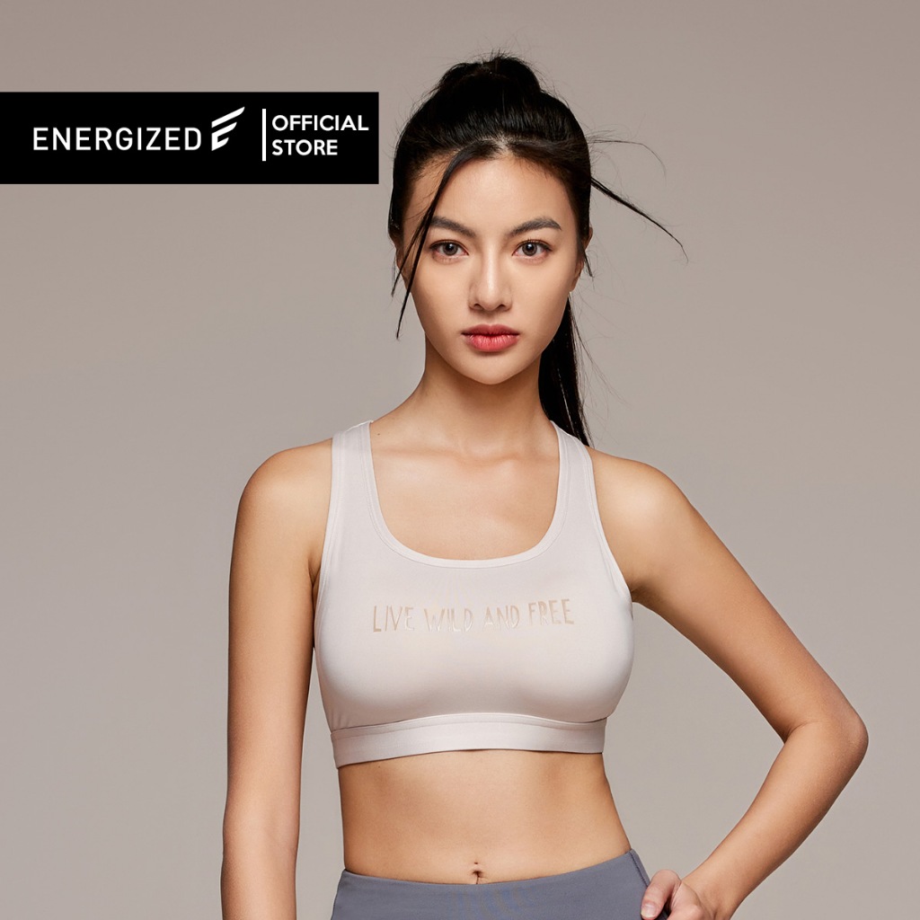 Energized Sports Bra Bohemian Explorer Elevate with Slogan 201-1127C | Lazada Indonesia