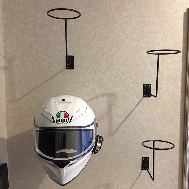 Helmet Hat Rack Hat Cap Storage Display Holder Rack Helmet Stand Organizer Hanger Wall ...