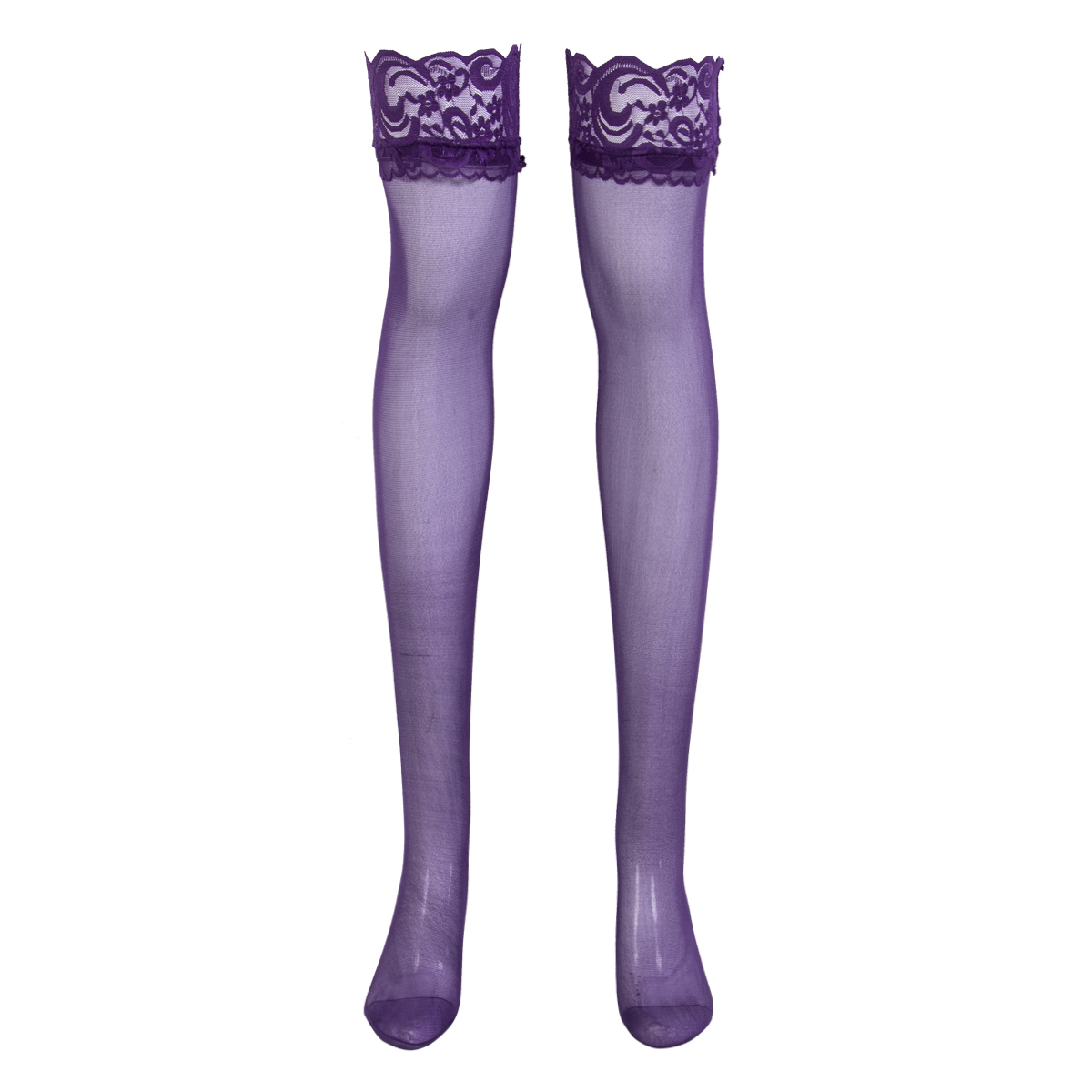 Purple Thigh High Hosiery Walmart Boot Socks Lavender Thigh High