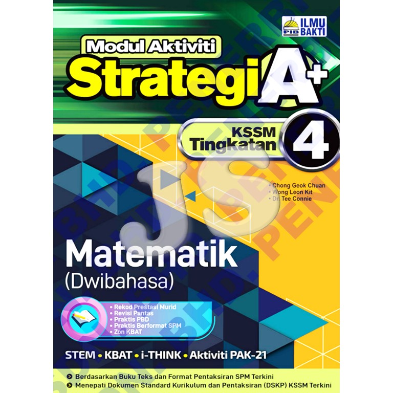 MODUL AKTIVITI STRATEGI A+ TINGKATAN 4 & 5/ FORM 4 &5 SPM KSSM BUKU ...