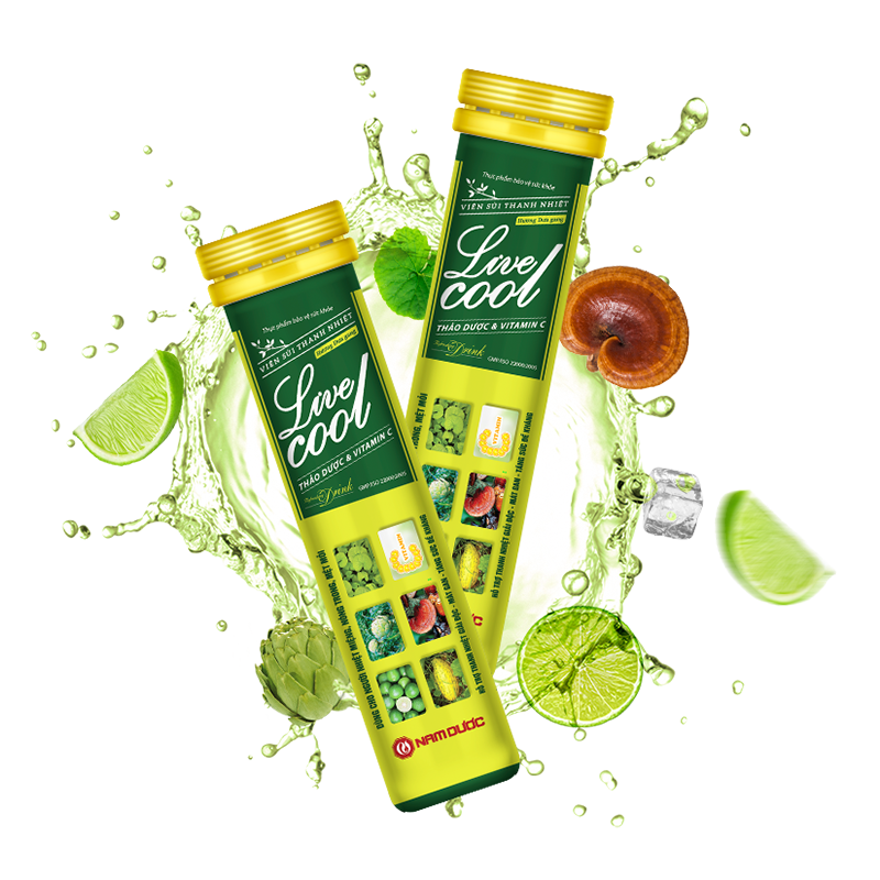 Viên sủi - Bột sủi thanh nhiệt Livecool