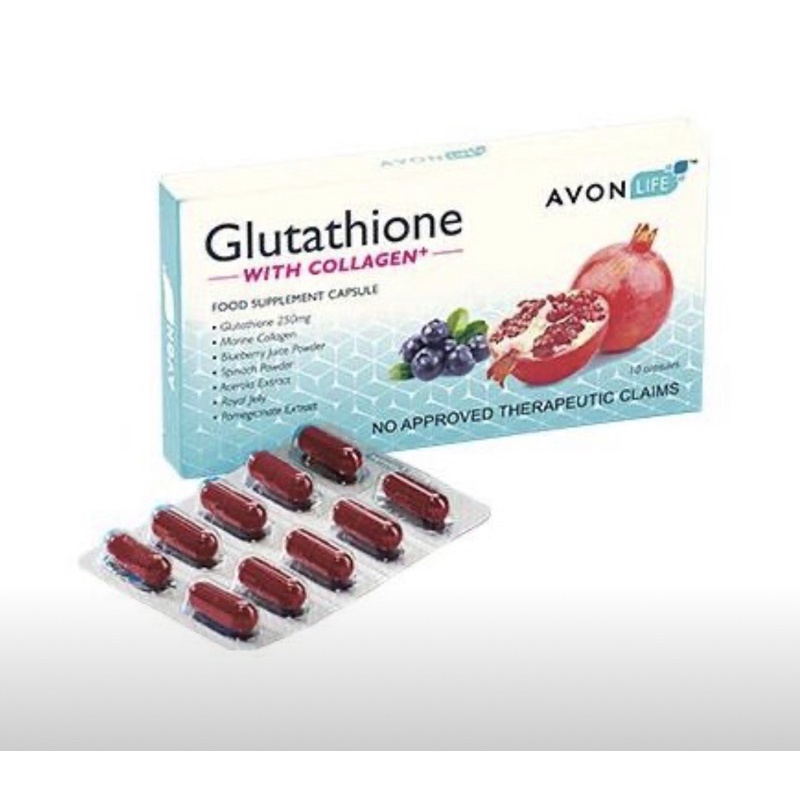 avon glutathione with collagen Avon Life Glutathione with COLLAGEN+