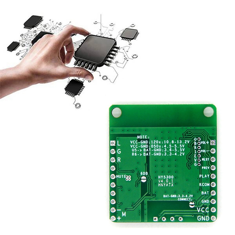 QCC3008 APTXLL Receiver Board Module HiFi Bluetooth 5.0 TWS Audio Car Bluetooth Receiver Board(NO DC)