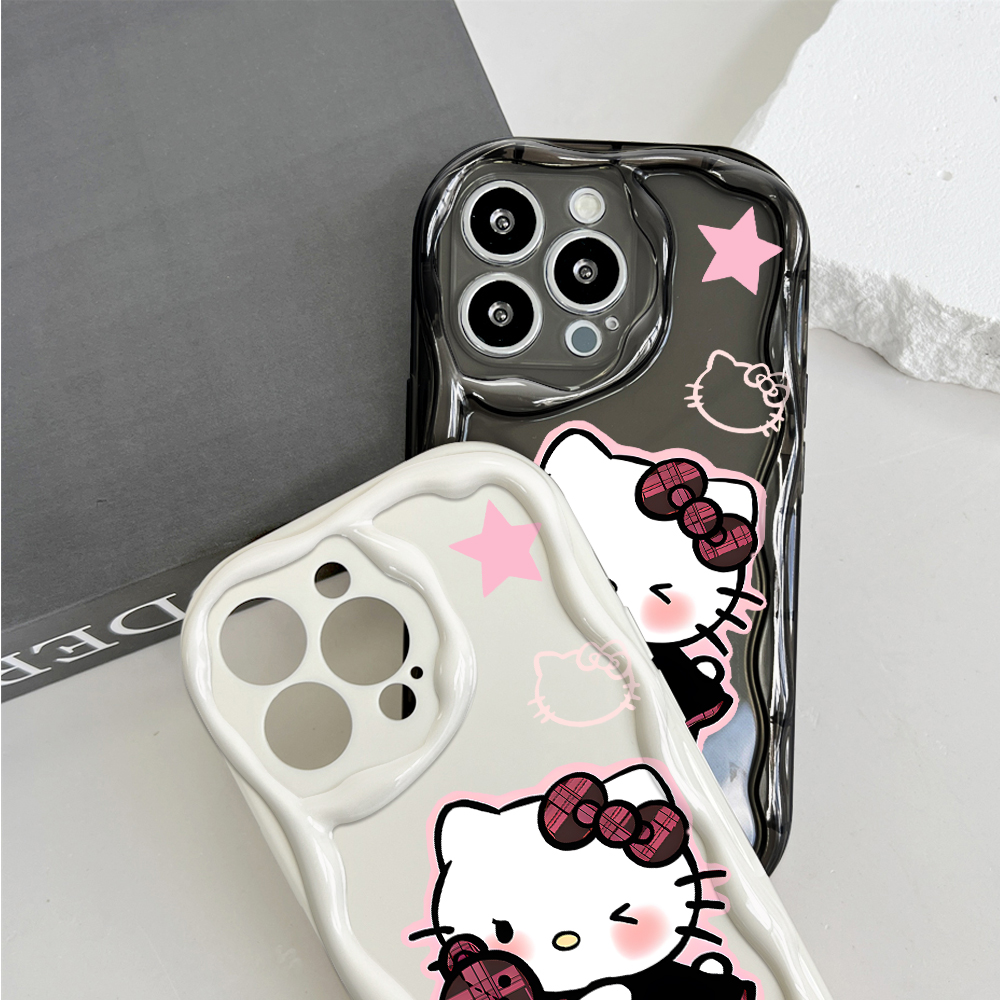 Jizetin%20for%20Samsung%20A31%20Back%20Cover%20Sweet%20Cool%20KT%20Cat%20Cream%20Wavy%20Edge%20Soft%20Silicone%20Phone%20Case%20-%20Image%205