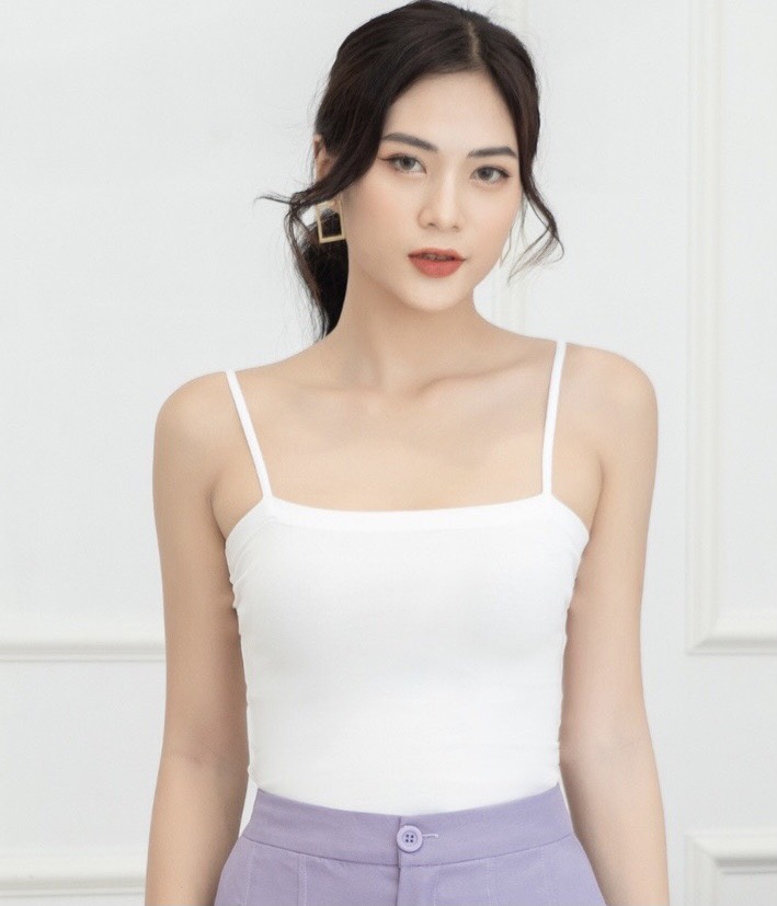 áo thun 2 dây crotop cotton loại 1