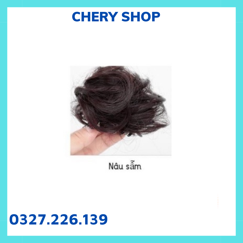 Tóc giả búi kẹp mini nhỏ gọn xinh xắn dành cho nữ đẹp