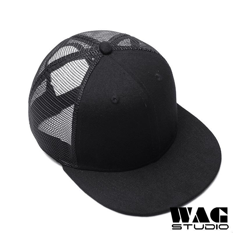 Đồng bằng Mũ lưới bóng chày phẳng vành mũ bóng chày Mũ snapback nam nữ