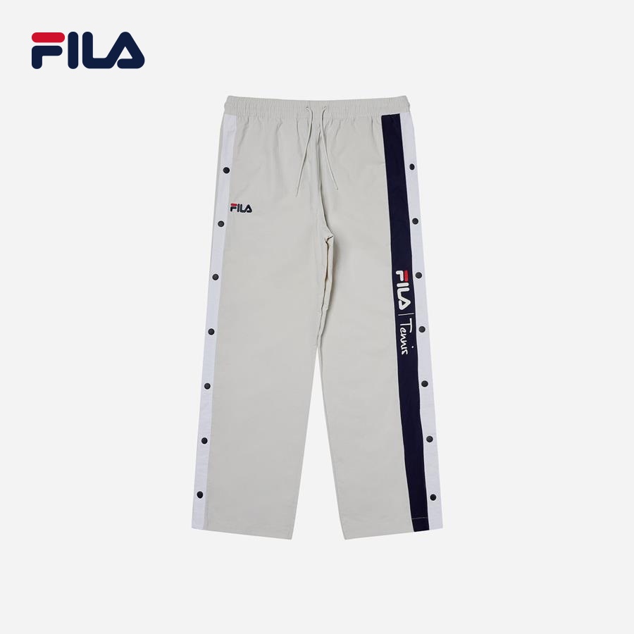 Fila quần dài thời trang unise.x heritage fw2ptf1062x-lgr