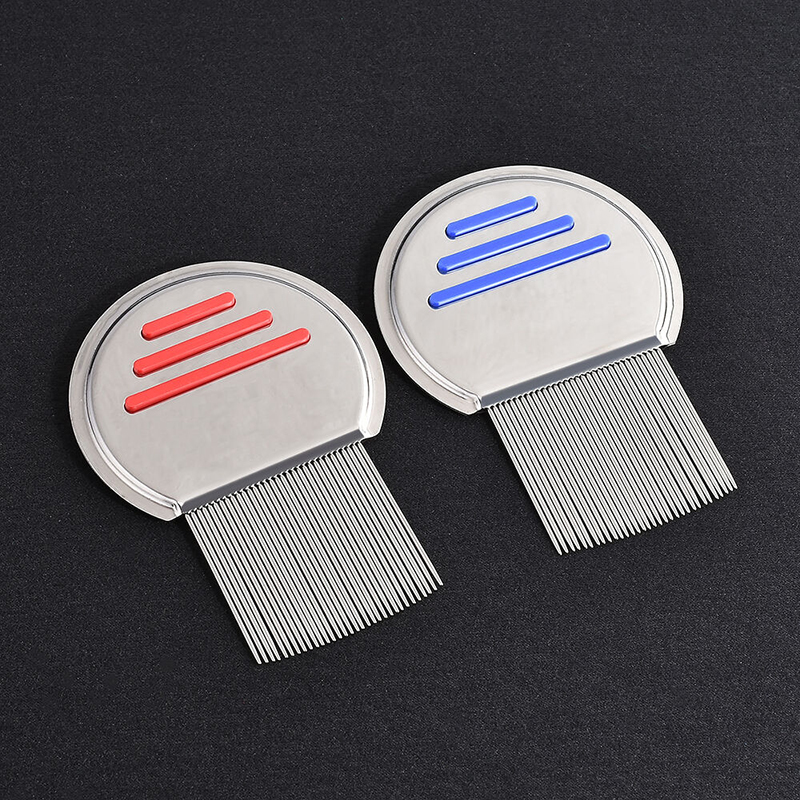 Stainless Steel Hair Lice Comb Brushes Nit Free Terminator Fine Egg Dust Removal. 