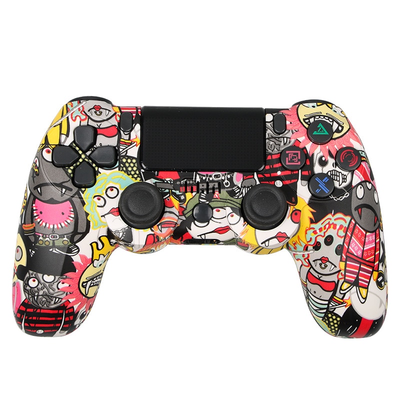 Wireless Bluetooth Gamepad for PS4 Controller Fit for PS4/Slim/Pro Console PS4 PC Joystick PS3 Controle Console Smart Vibration