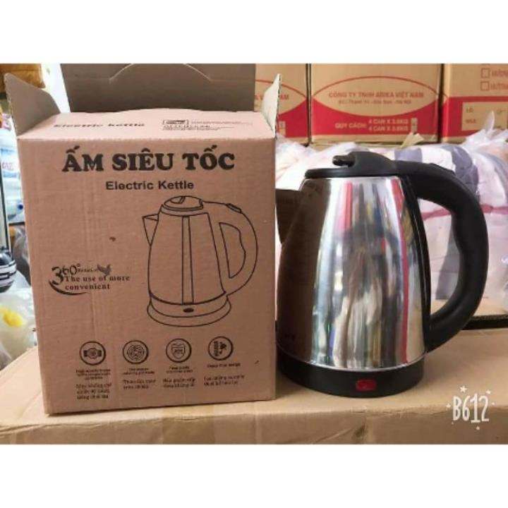 Ấm siêu tốc Inox loại lớn 1L8