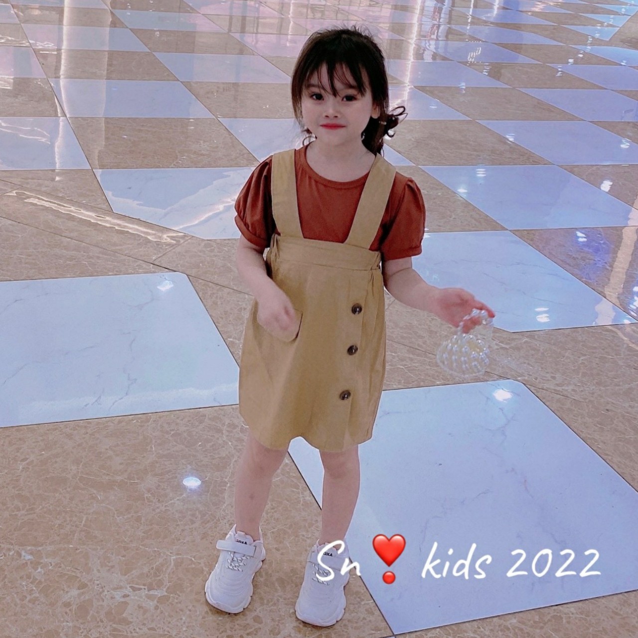 Váy Yếm đầm cao cấp cho bé gái