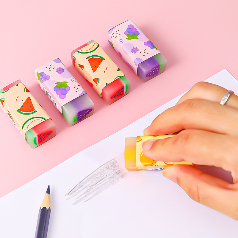 [HCM] Phim hoạt hình Creative Fruit Eraser Giao hàng ngẫu nhiên  Joyee810