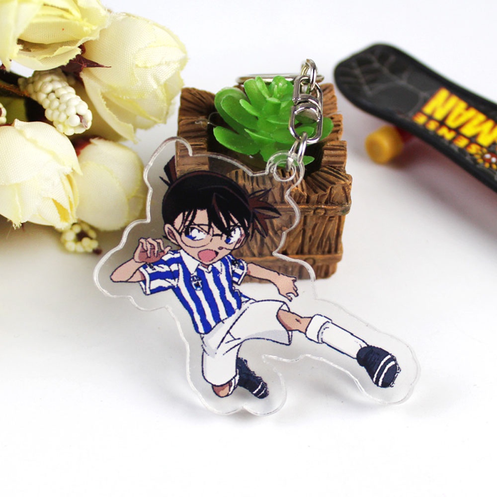 Móc khóa hình nhân vật anime Conan
