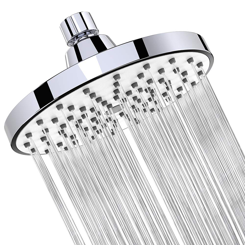 Shower Head 6 Inch AntiLeak AntiClog Fixed Rain Showerhead Rainfall