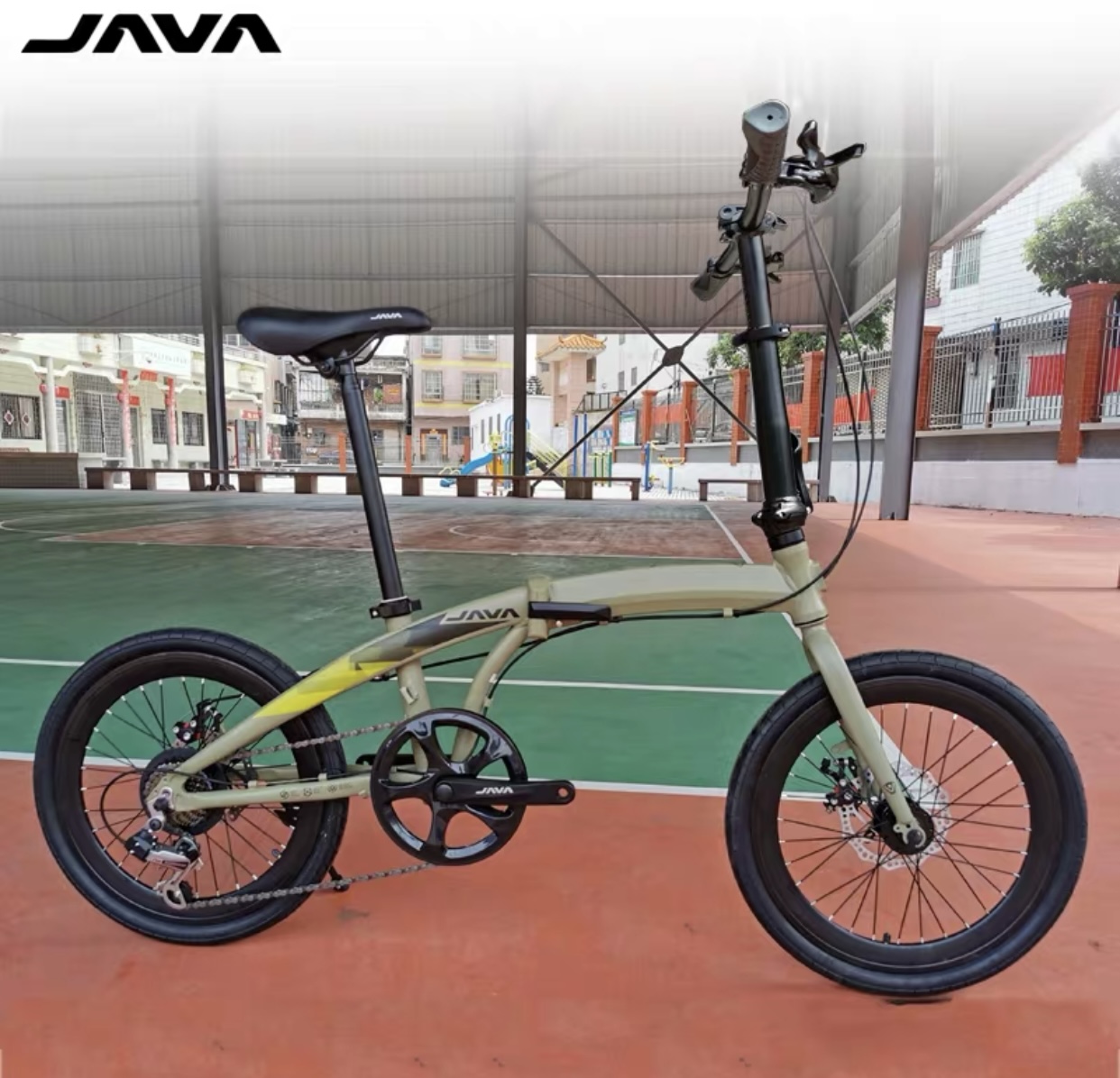 Java folding hot sale bike