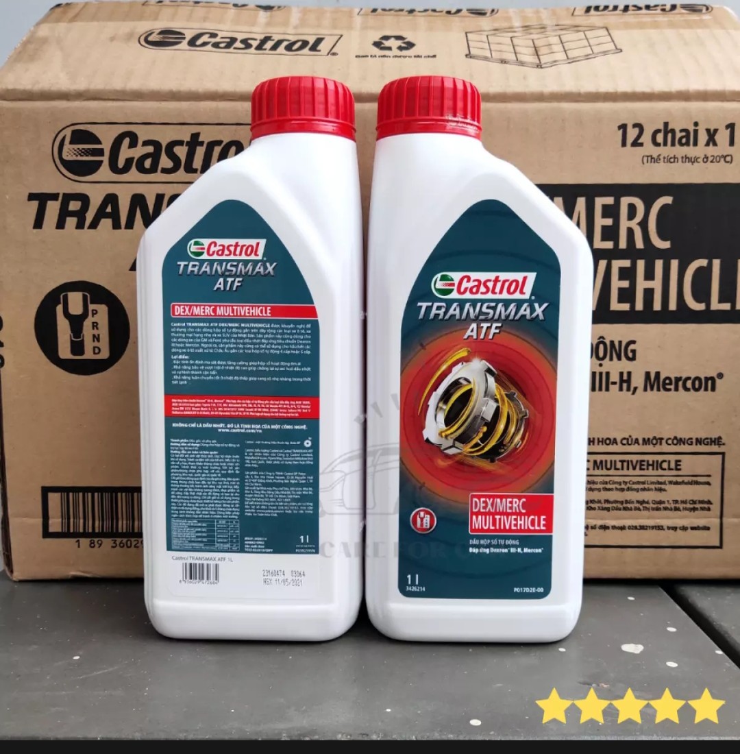 Dầu Hộp Số Tự Động Castrol TRANSMAX ATF - DEX/MERC MULTIVEHICLE