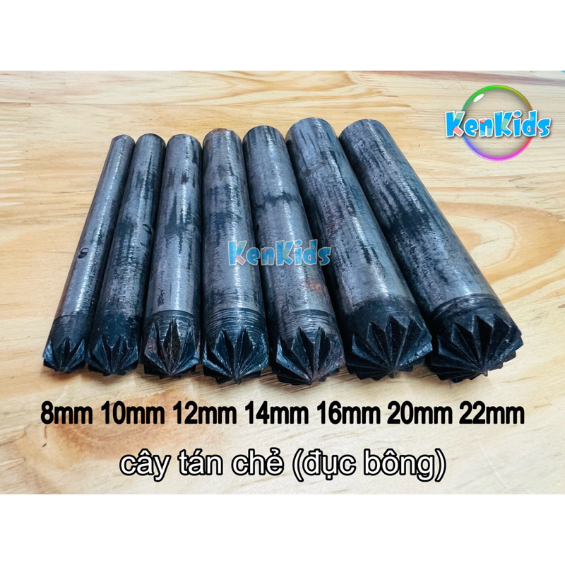 Tán chẻ / Dụng cụ đục khoen ore (mắt cáo) / đục chẻ bông - (6mm đến 22mm) - 1 cây