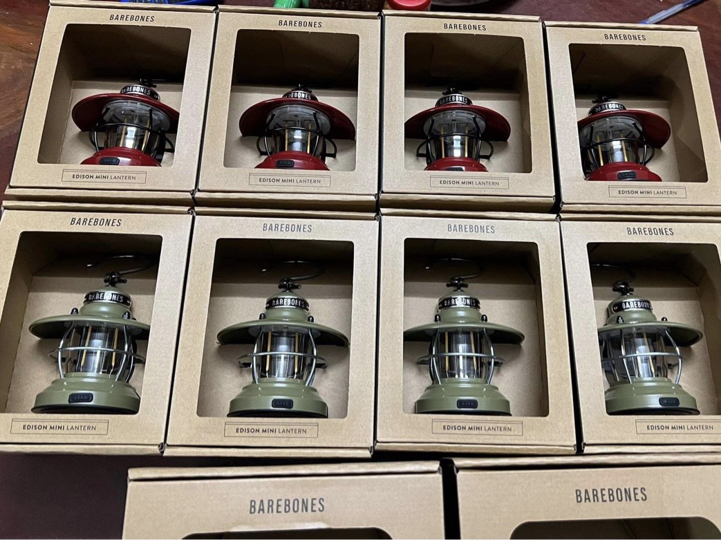 Đèn pin cắm trại Barebones Railroad Lantern