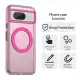 lthmy for Google Pixel 8A casing magnetic translucent matte back cover shockproof anti-fingerprint case. 