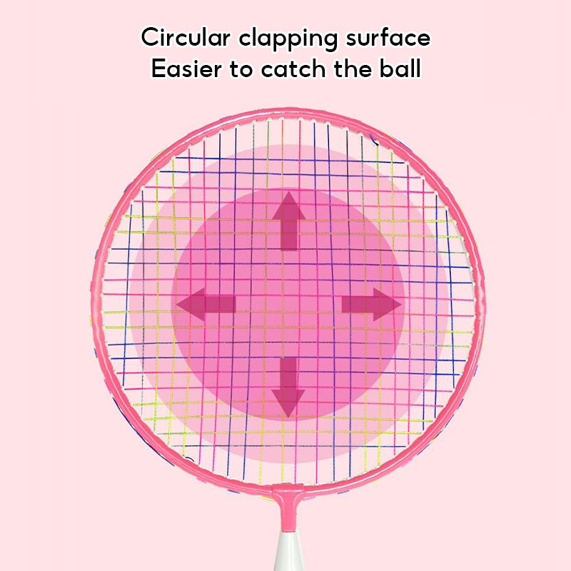 【HANZHAN】Badminton racket double racket set Badminton racket for beginners training High quality durable racket