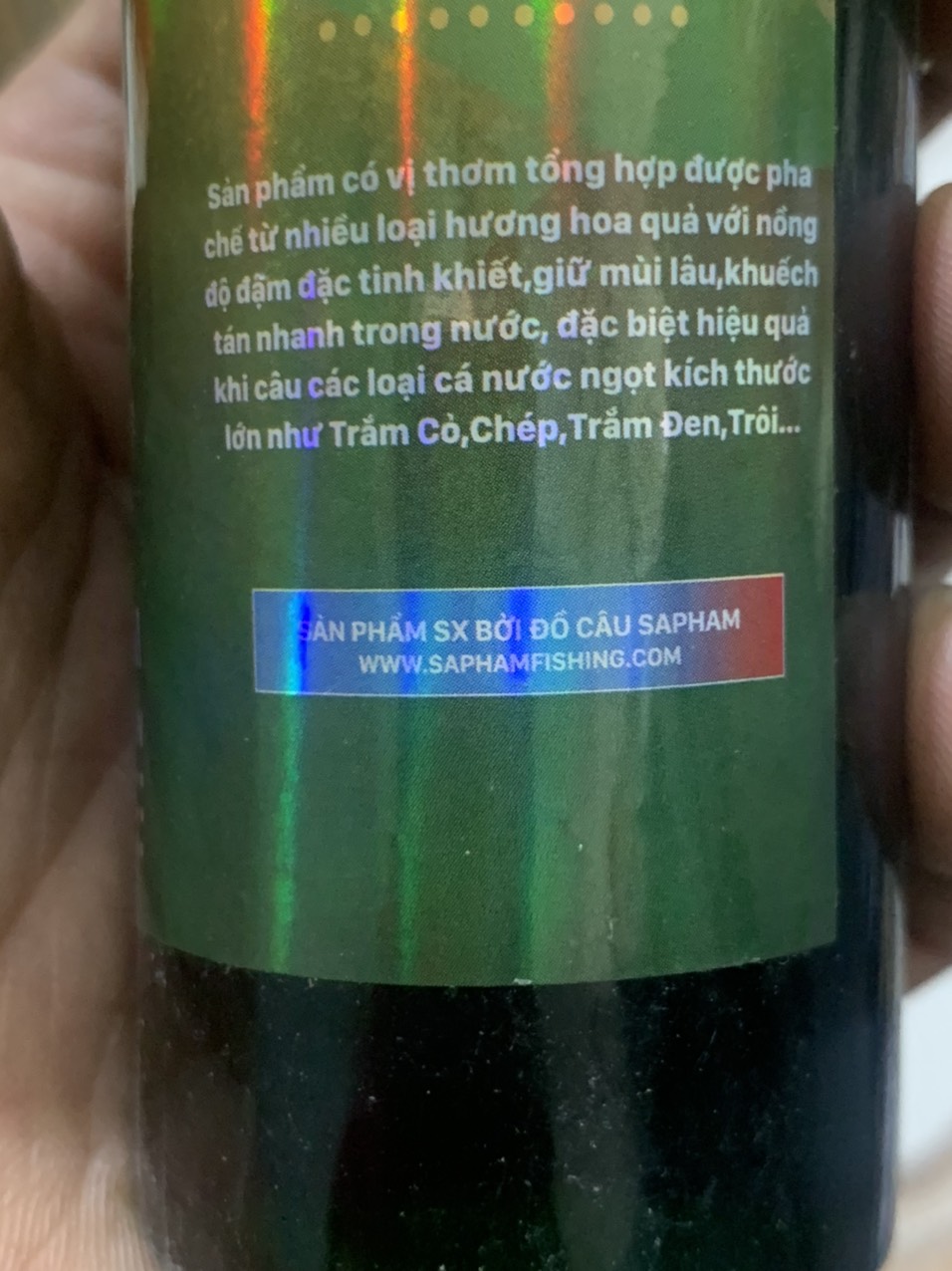 Nước xanh ngâm ngô sapham