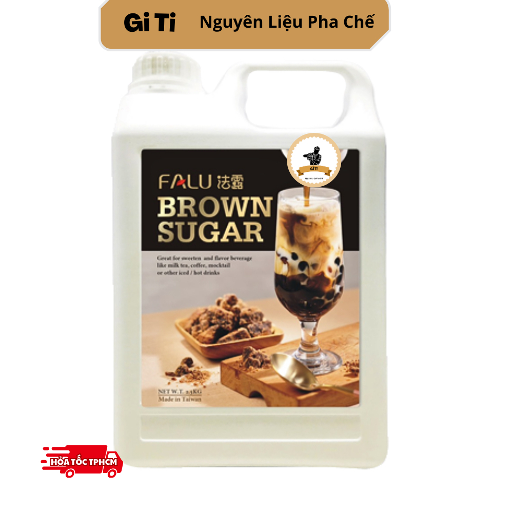 Siro/syrup đường đen falu đài loan 2.5kg
