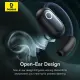 OS Baseus Eli Fit Open-Ear True Wireless Earphones Bluetooth 5.3 Headphones. 