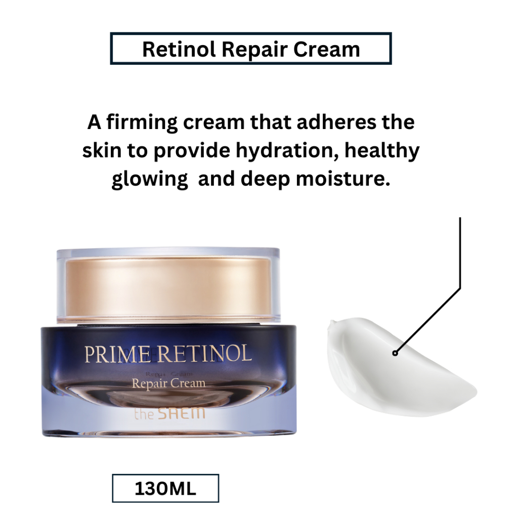 the SAEM] Prime Retinol Skin Care 3 Set (130ml+130ml+50ml