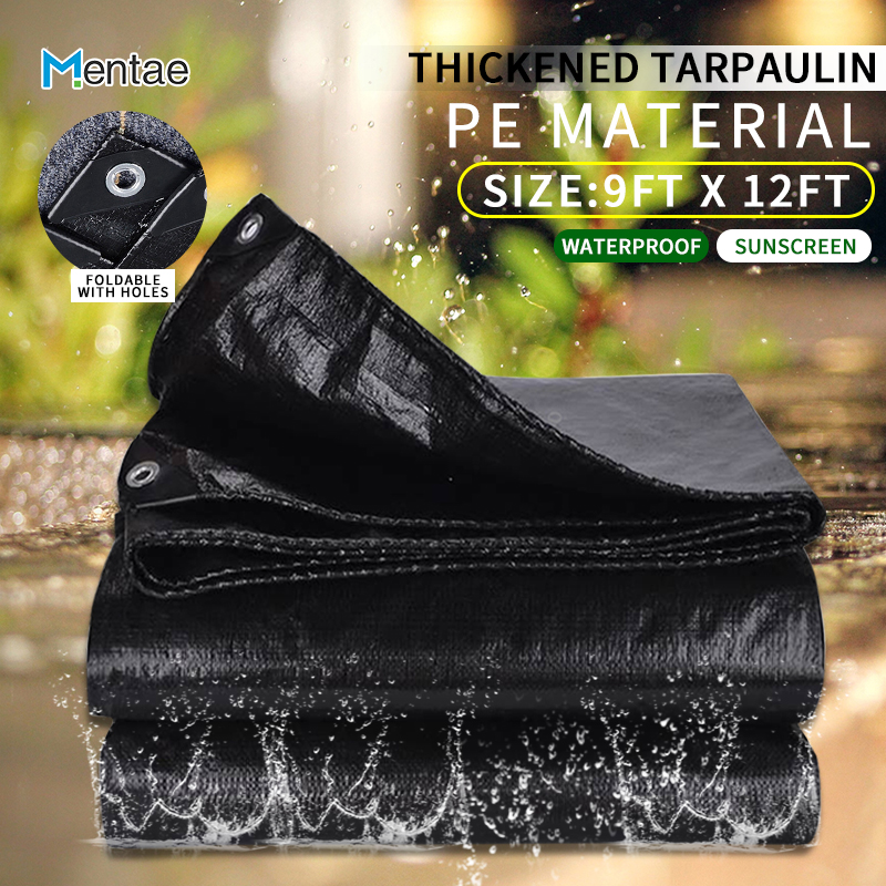 Waterproof trapal makapal 6FTx9FT Tarpaulin Trapal Tolda Lona 9FTx12FT ...