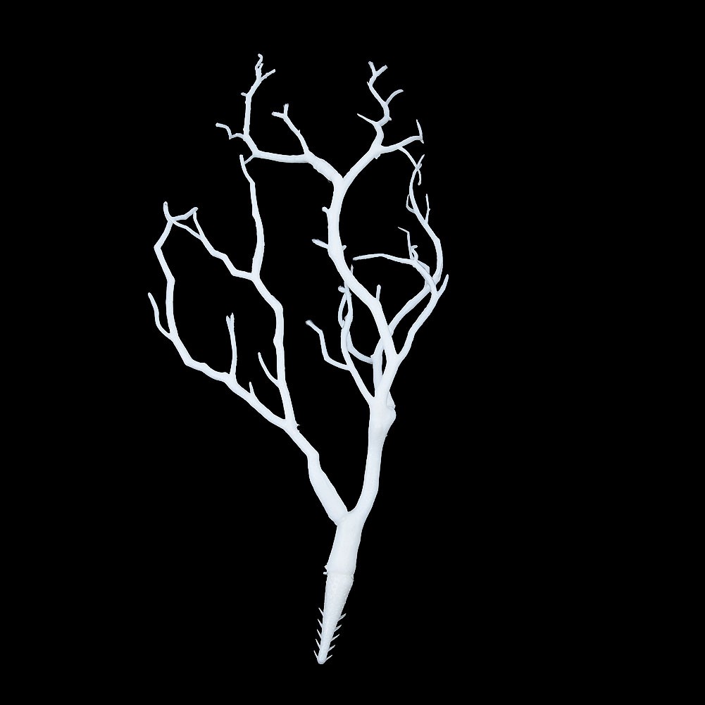 Simulation Tree Branch Dried Twig Home Wedding Decor Gift White/Green/Coffee