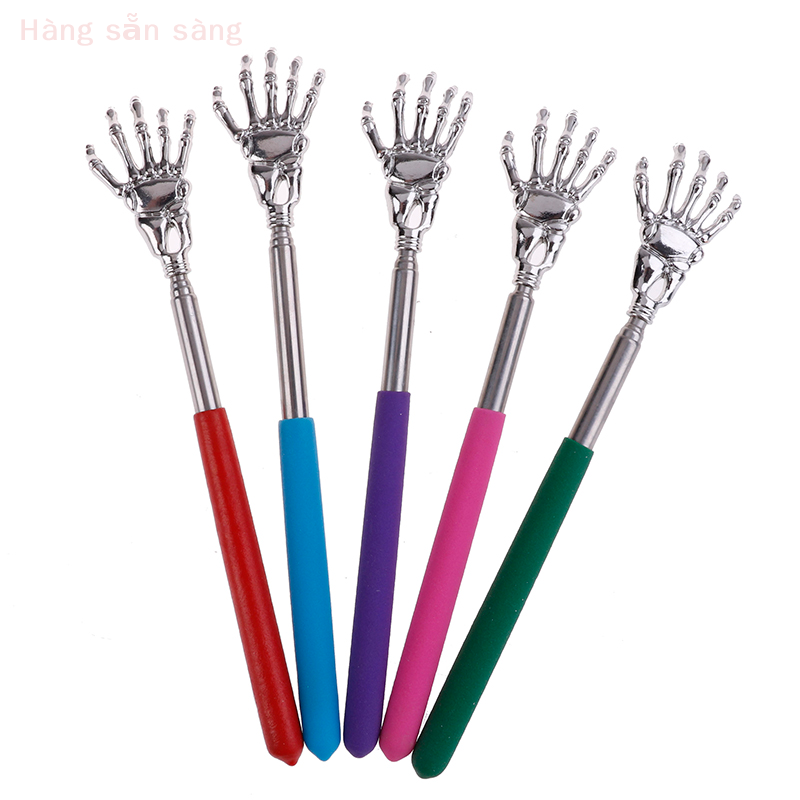 Mở rộng tay Claw trở lại scratcher Massager thép không gỉ Tự ngứa cứu trợ