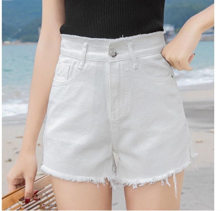 Quần Đùi Sọt Nữ Kaki Coton  Co Giãn Thời Trang Mới