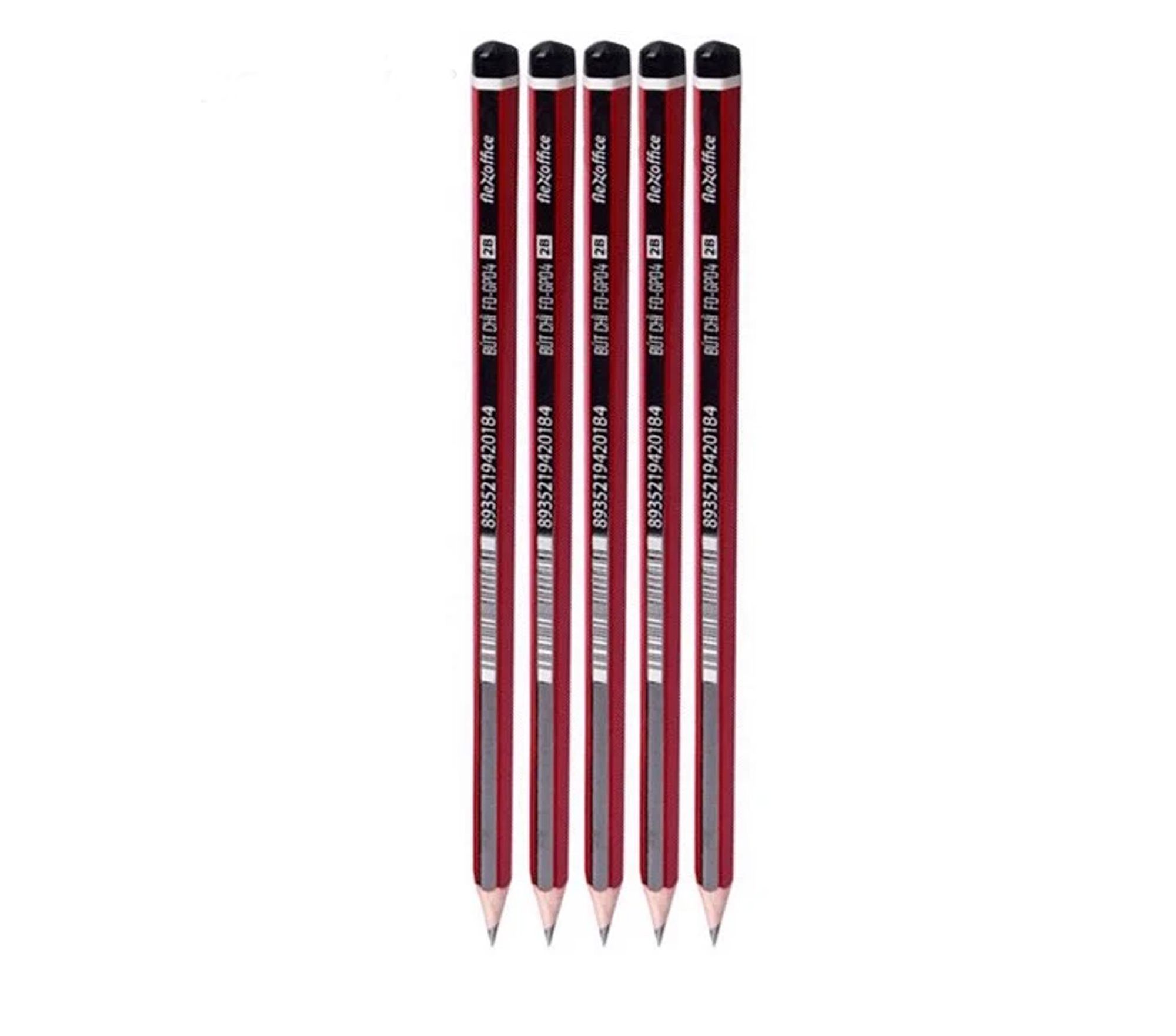 Bút chì gỗ 2B Flexoffice FO-GP04  HỘP 12 CÂY wmart
